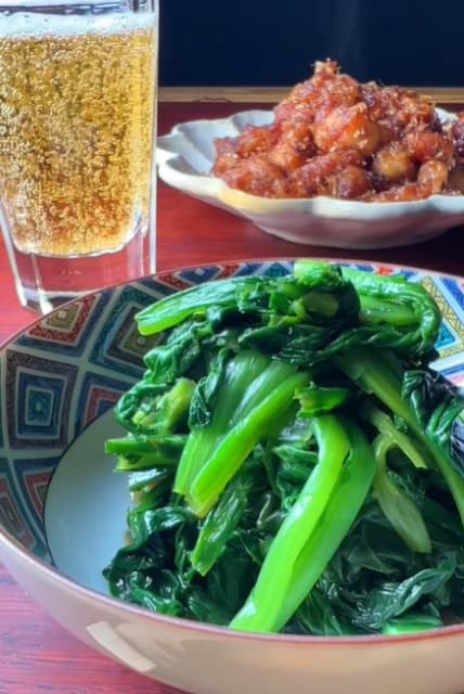 ハイブリッドおひたし！？料理研究家・けんた食堂 「美味しそう」「やってみよっ！」と話題に！