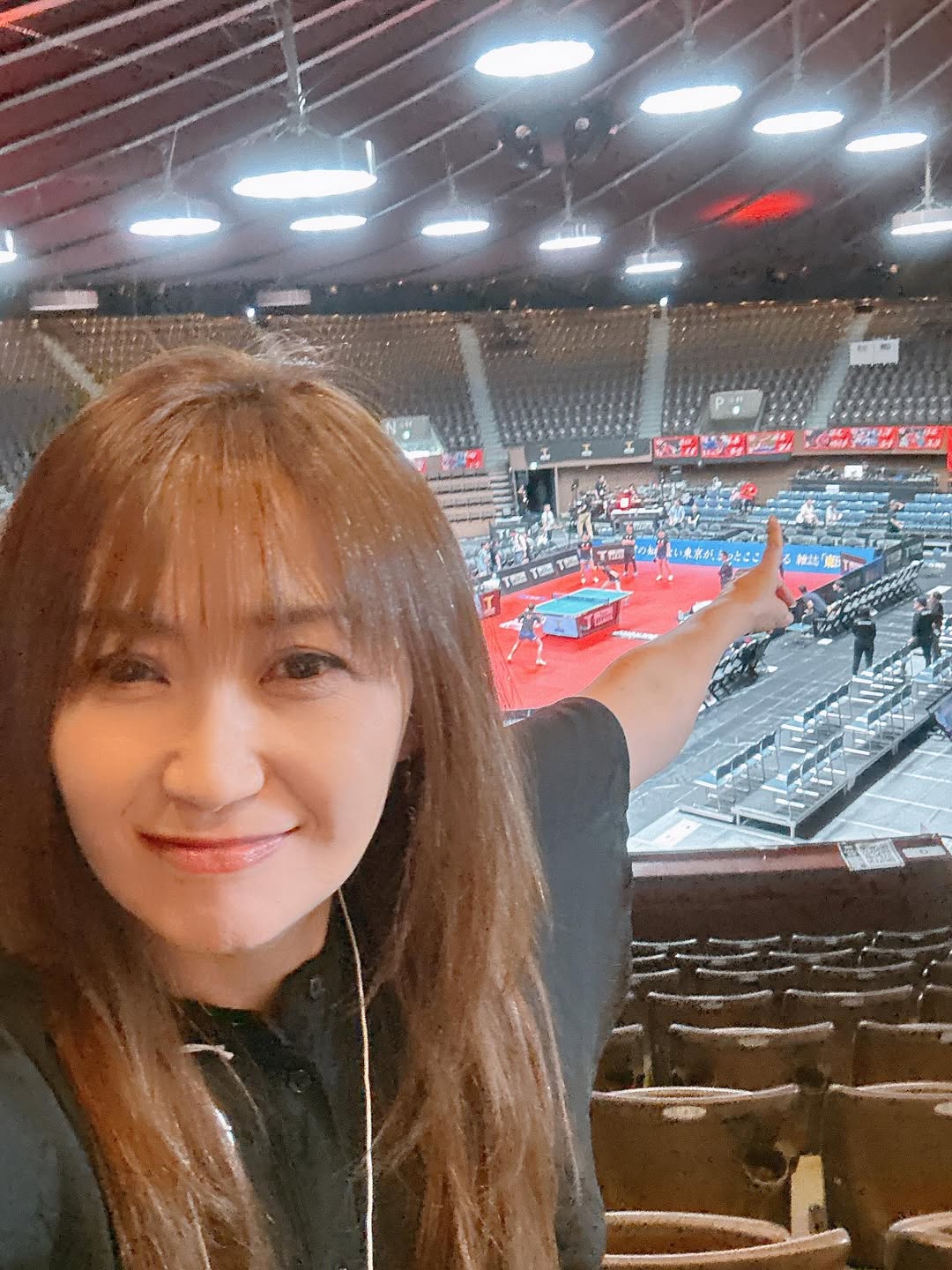 元女性プロレスラー・工藤めぐみ、ZERO1選手によるTリーガーのエスコート&ZERO1ファンの応援に感謝