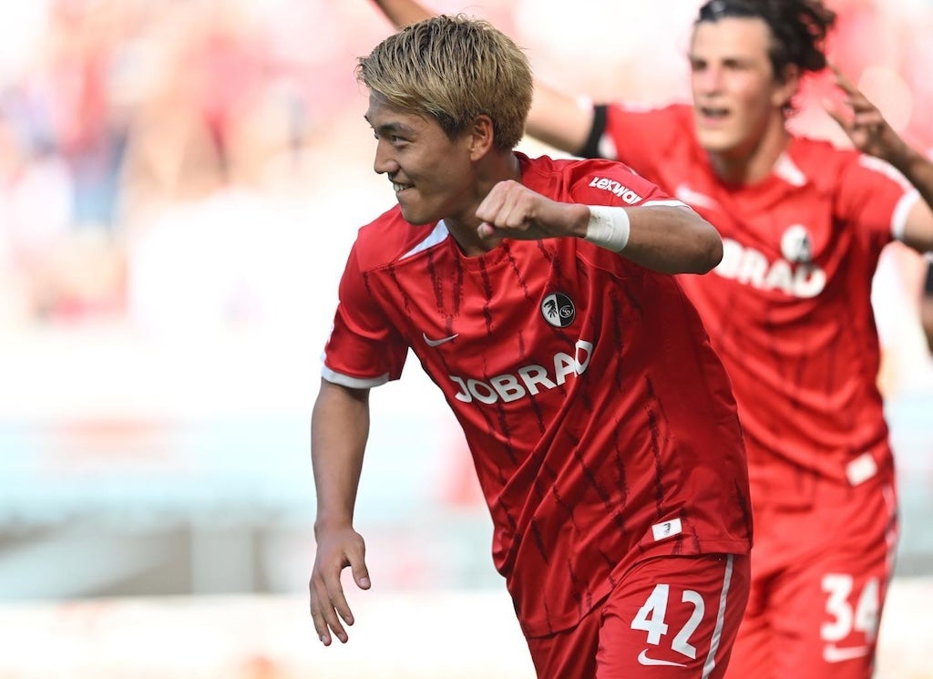 堂安律、ブンデス開幕戦で殊勲のゴール！勝利に貢献