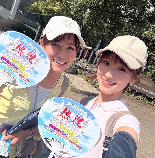 静岡朝日テレビ・白木愛奈アナ、夏の高校野球静岡大会の熱戦を伝える