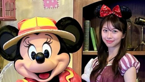 牧野真莉愛がディズニーシーで“冒険”三昧！ピーターパンに3回並ぶ情熱にファン感動