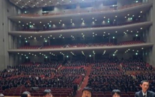 ハラミちゃんが名古屋のたちばな高校でサプライズ！