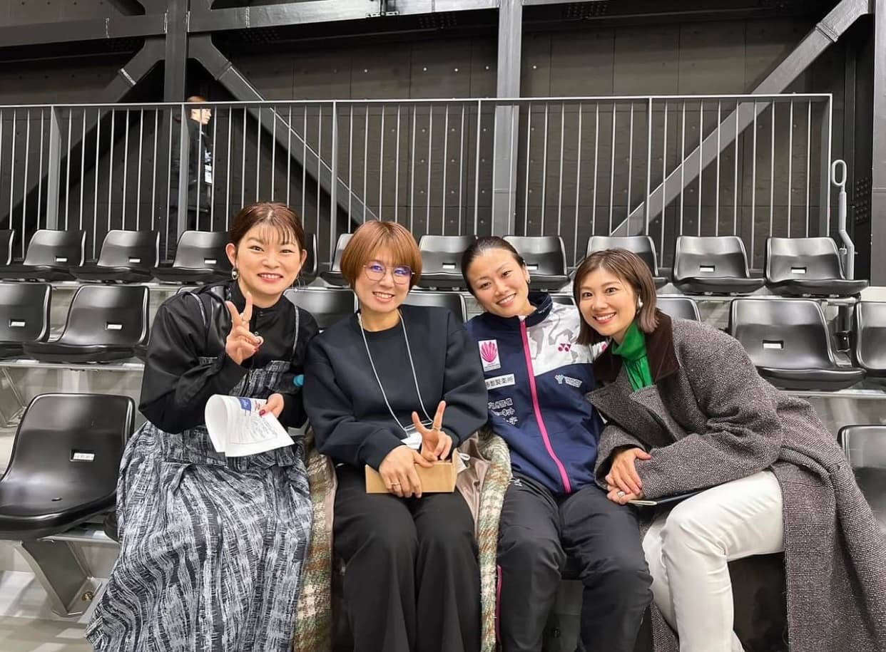 女子バド・潮田玲子＆藤井瑞希＆髙橋礼華＆垣岩令佳の超豪華4Sが話題に！