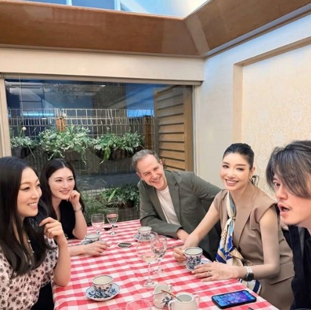 アンミカが尊敬する才能と努力の賜物の友達と楽しい時間を過ごす！