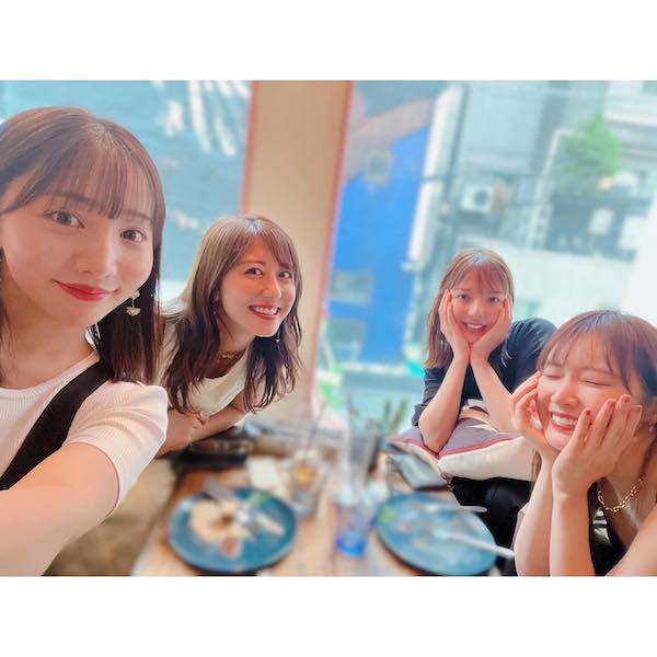 斎藤ちはる 乃木坂同期会ショットを披露❗️✨「これが噂の最強チューリップ軍団!!」