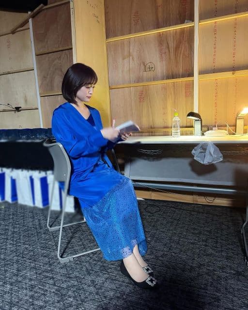 新井恵理那、企業のイベント司会へ！凛としたブルーのワンピース姿が話題に！