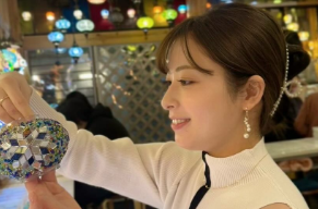 「お部屋の雰囲気も気分もアップ！」田原萌々アナ、自作のトルコランプを披露