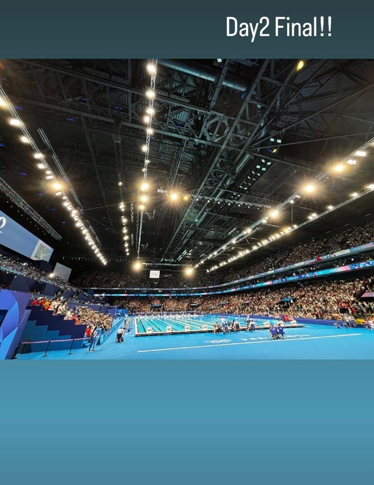 競泳　牧野紘子が初戦に挑む