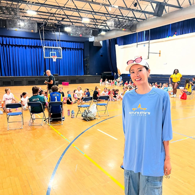 元女子バレー日本代表・中川聴乃、フィラデルフィア視察のオフショットをインスタでシェア！