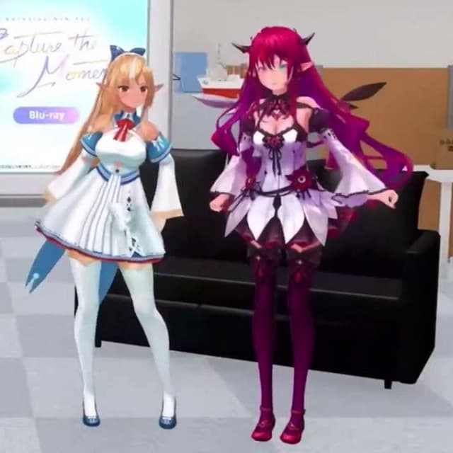 今日はデートだから配信お休み!?ホロライブ 不知火フレアがイチャイチャムービーを投稿