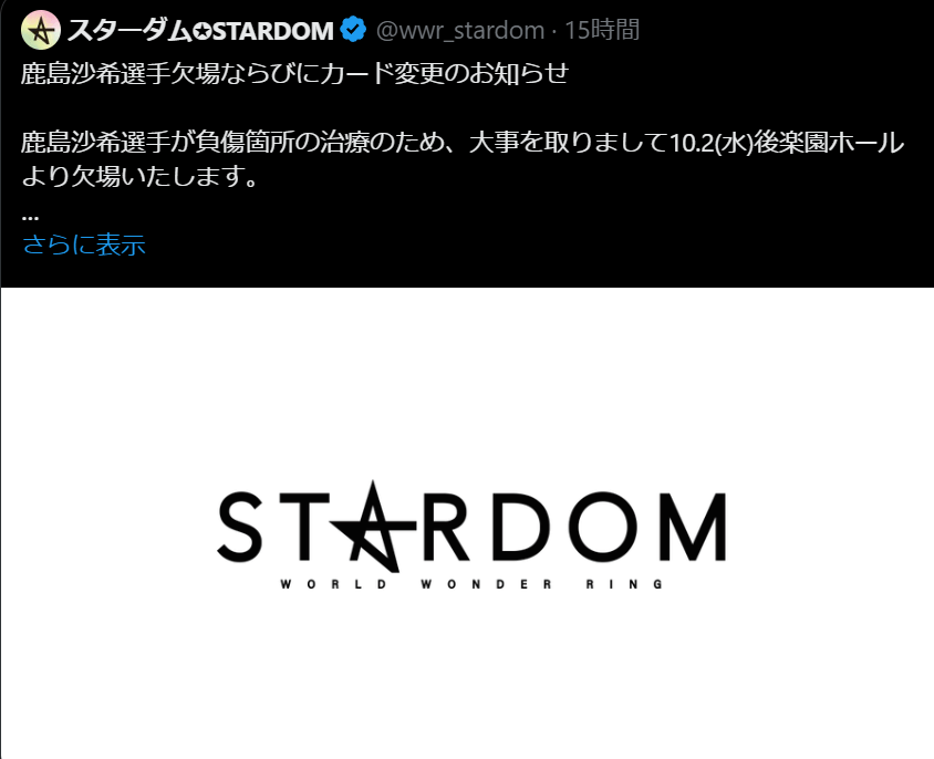 STARDOM【スターダム】 レディ・C、God's Eyeのために決意表明「今度はレディたちがGE守る！」