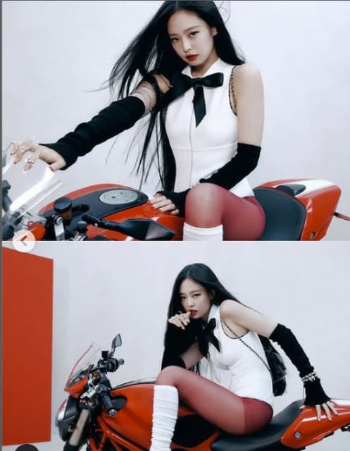 BLACKPINK・ジェニーがダークな魅力でファンを魅了⁉モデルショット大量公開！！