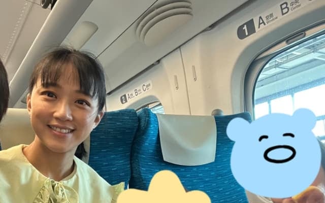 「いい休みだったなあ」竹内由恵が家族で大阪旅行を楽しむ