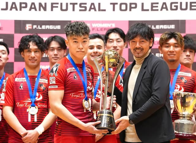 松井大輔、Fリーグ2024-2025優勝決定！『バルドラール浦安、おめでとう！』