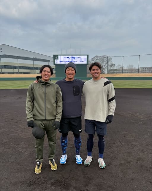 中日ドラゴンズ・松木平優太、自主トレ終了を報告