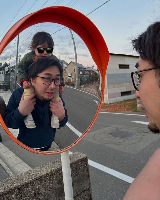 「それなりに」元女子バレー日本代表・江畑幸子、"約3カ月ぶりの父ちゃん"との家族水入らずショットにファンほっこり