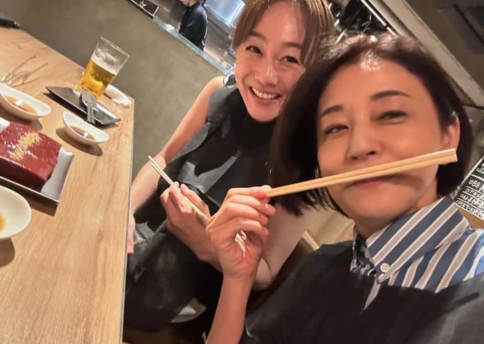 高嶋ちさ子　顔も回復中！気分上げて焼肉でリフレッシュ