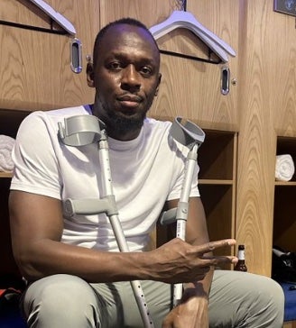 世界最速の男、まさかの大怪我も「我々は戦士」