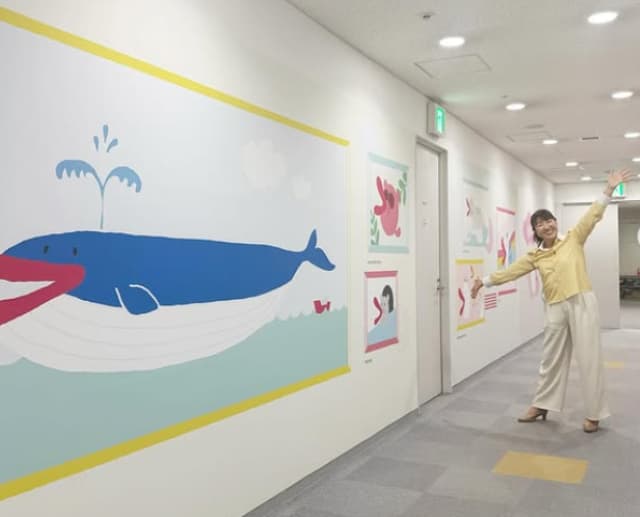 タレント・北斗晶　お気に入りテレビ局の廊下を大公開！