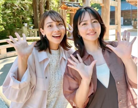 相武紗季が磯山さやかとの美人ツーショットを披露！