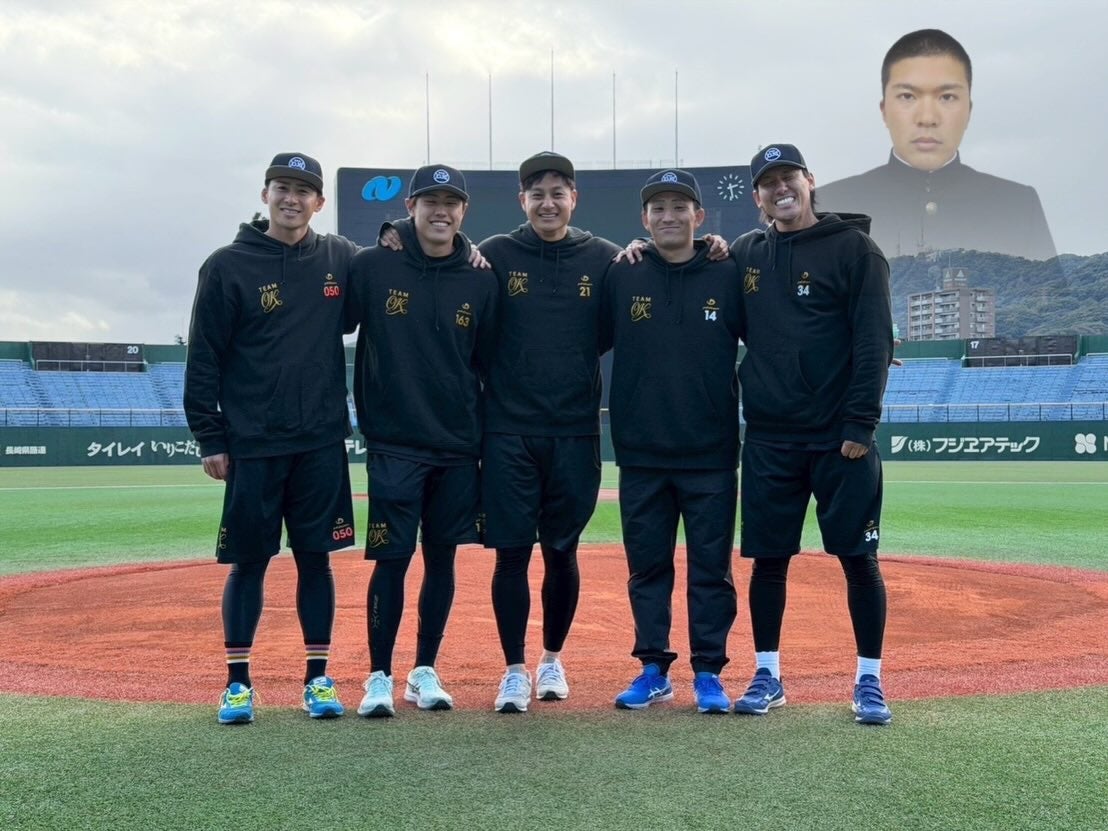 ロッテ・小島和哉　長崎自主トレ終了を報告　「シーズンが楽しみ」