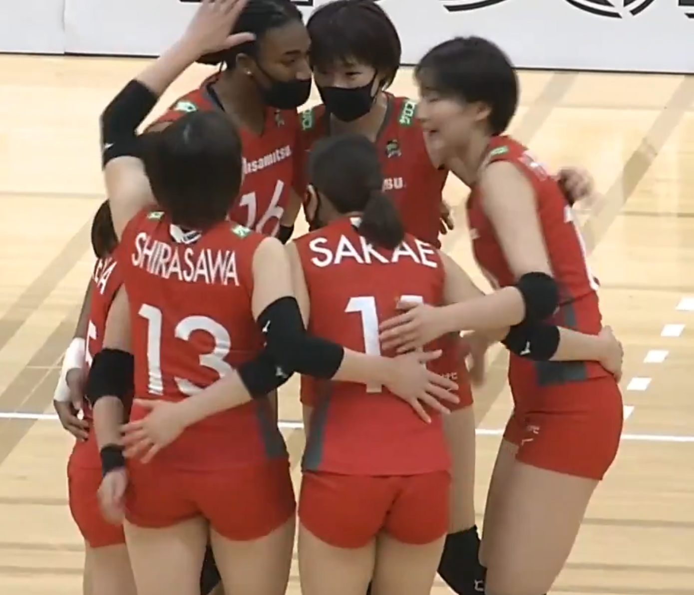 Ｖリーグ女子　KUROBEアクアフェアリーズ vs. 久光スプリングス 2022/2/20【ハイライト】