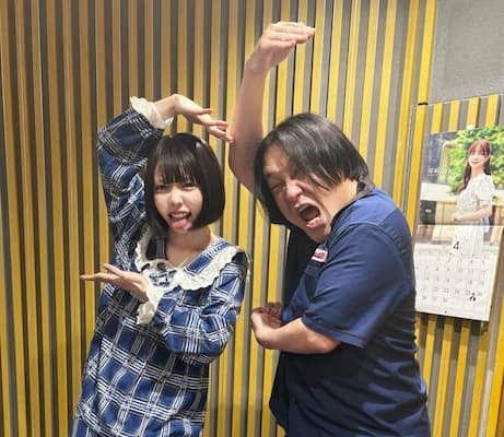 「ゲストに永野さんきてくれたｮ」あのちゃんが芸人・永野との面白ツーショットを披露