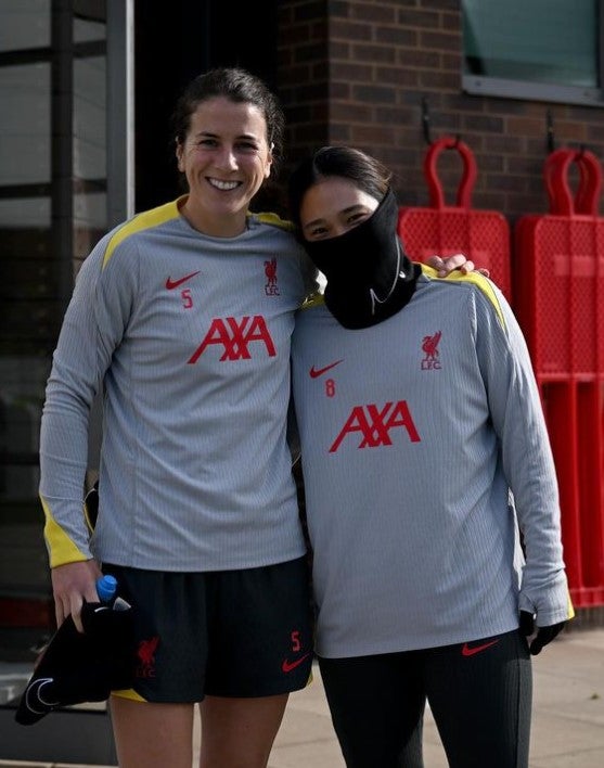 なでしこJ長野風花がリヴァプールでの日々を大公開！