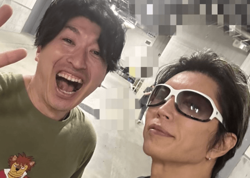 元プロ野球選手とGACKTの