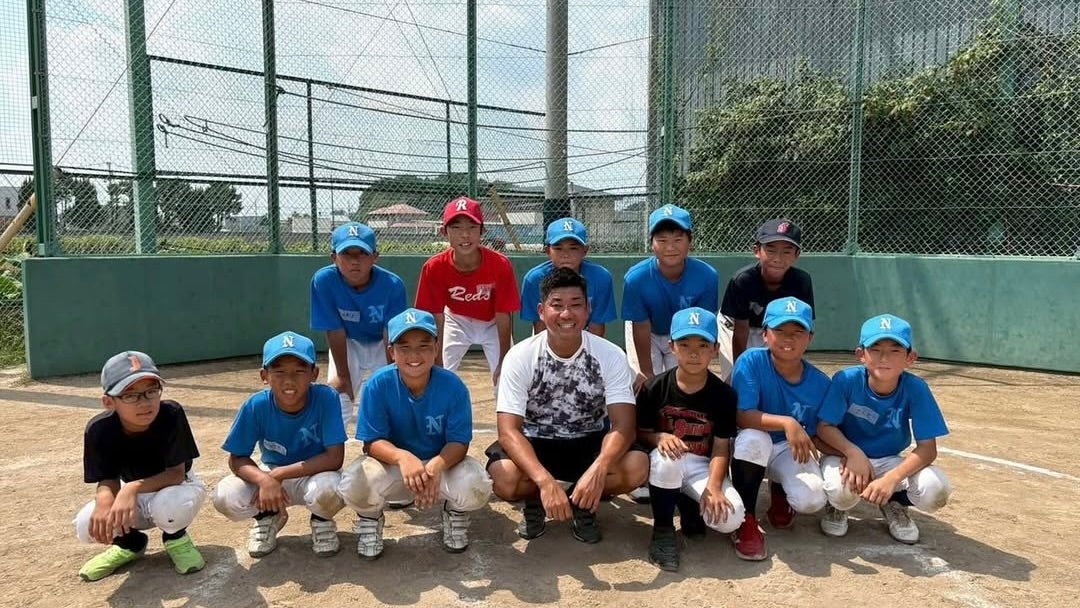 「暑さを吹き飛ばす元気」元西武・髙橋朋己、新座で野球レッスンを実施