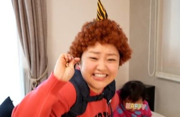 柳原可奈子が節分で可愛らしい鬼に変身！