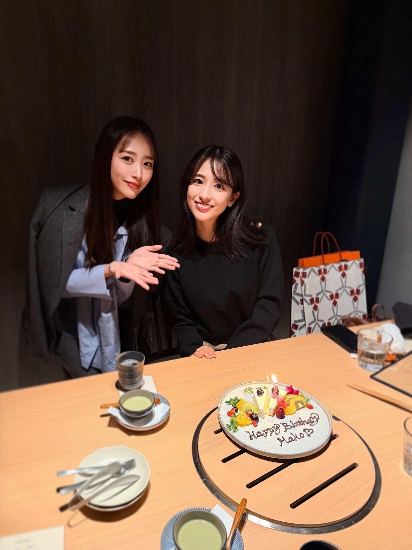 近藤千尋 ”ちーまこ”お祝いランチ