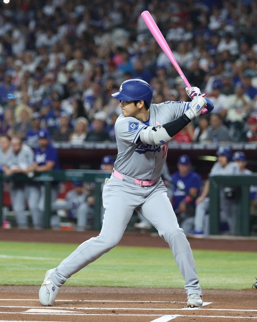 ドジャース・大谷翔平、マルチヒットで打率.307に浮上、OPSもナ・リーグ1位に！