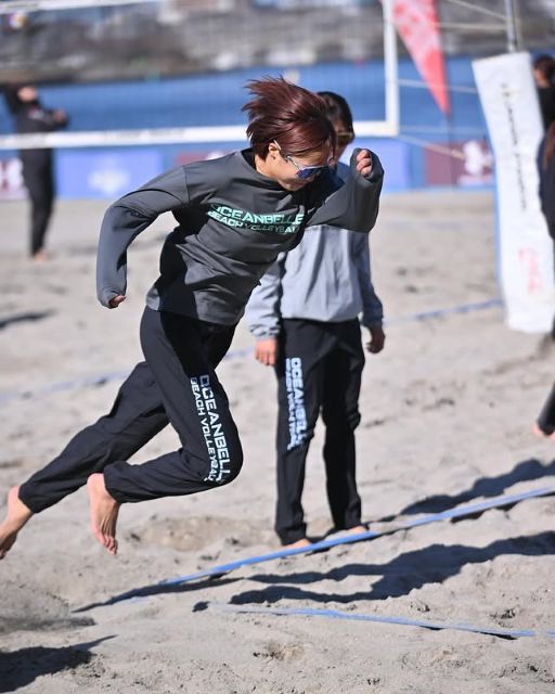 「白幡浮いてます」女子ビーチバレー・白幡亜美、ハンパない躍動感の"アップでの1コマ"にファン注目！！