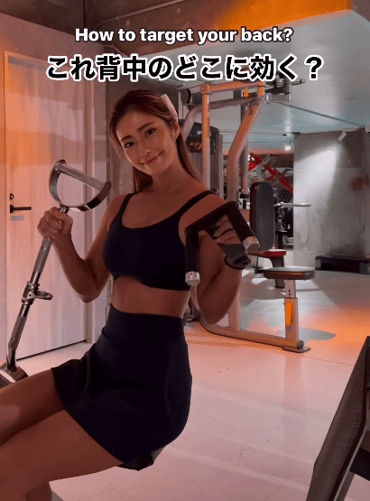 「ルビーよりお綺麗」美女トレーナー・田上舞子、”広背筋ターゲット”のトレムービーを公開！