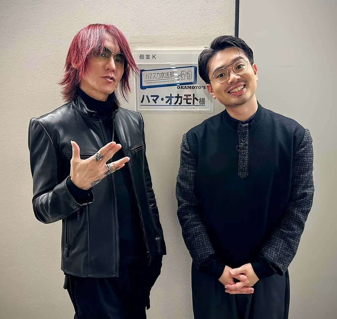 ハマ・オカモト、ギタリストのSUGIZOと音楽の話で盛り上がる！？
