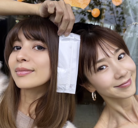 ほしのあき、娘たちとの“おしぼり顔サイズチェック”にファンもほっこり！