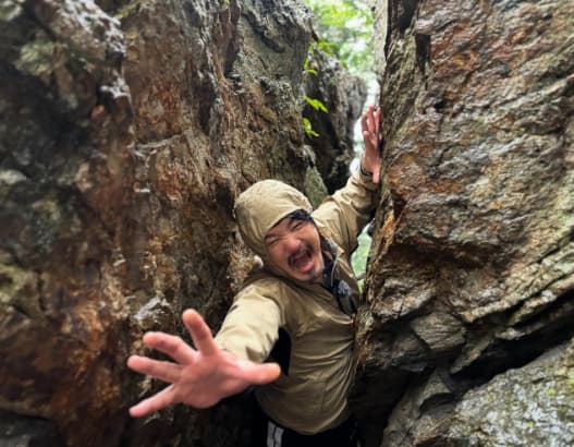 小田井涼平、三上山で「頂きメシ！」番組ロケの舞台裏公開