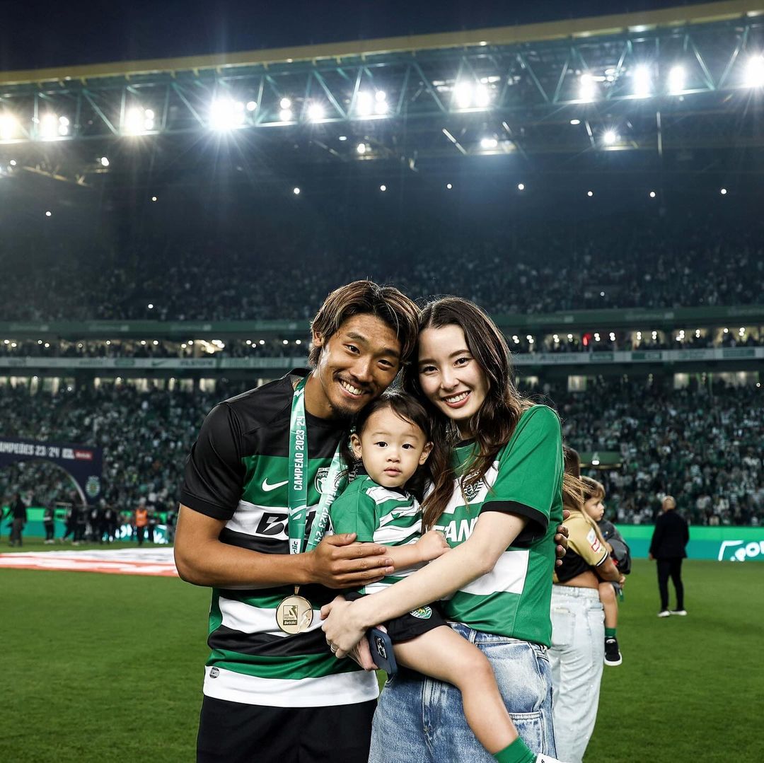 「家族がすべて。」守田英正が家族3人の写真アップ