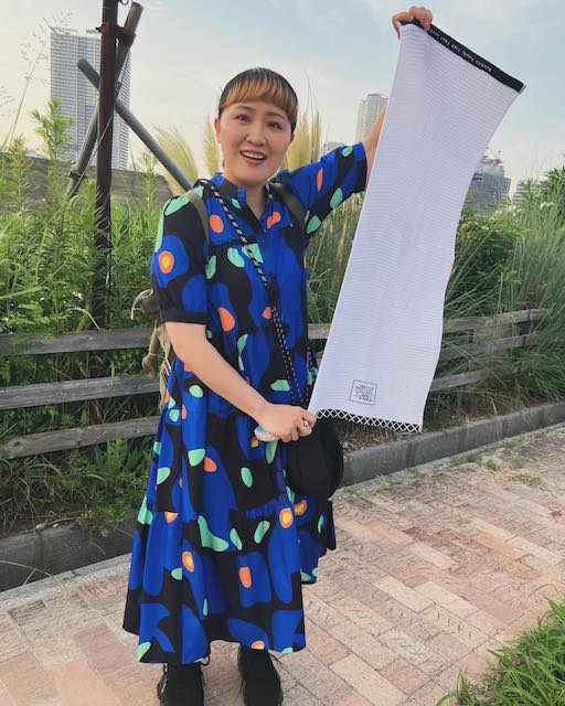 元なでしこ選手がライブで大はしゃぎ！