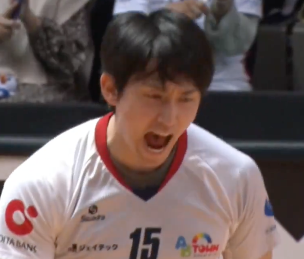 Ｖリーグ男子　大分三好ヴァイセアドラー vs. 富士通カワサキレッドスピリッツ 2022/4/10【ハイライト】