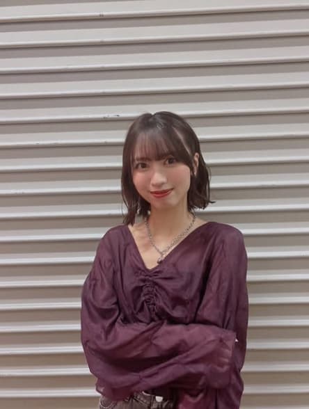 NMB48・池帆乃香、大人の紫コーデ披露しファン歓喜