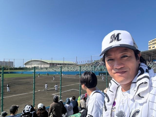 「ロッテおじさん」ぺこぱ・松陰寺太勇がキャンプ地沖縄へ🏝️