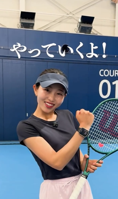 「みんなは全部できてるかな？」元プロ美女テニスプレイヤー、