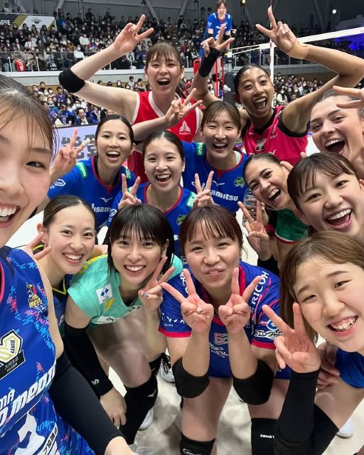 SVリーグオールスターゲーム出場の黒後愛 "TEAM NICHIKA "メンバーと素敵すぎる集合ショット公開！