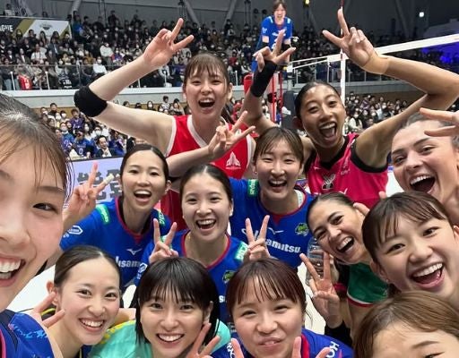 SVリーグオールスターゲーム出場の黒後愛 