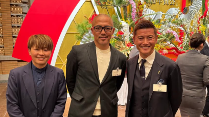 播戸竜二、新年の挨拶で小野伸二＆宮間あやと共に！