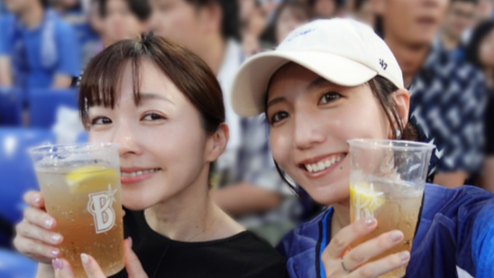 森遥香アナ、初のハマスタ観戦で「れおほー！」感動の現地勝利に涙腺崩壊寸前！？