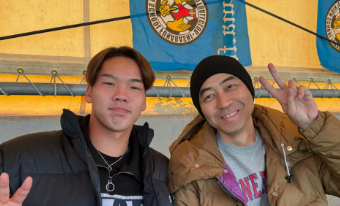 ワッキー、市船プレミア残留を祝福！郡司璃来選手との交流も