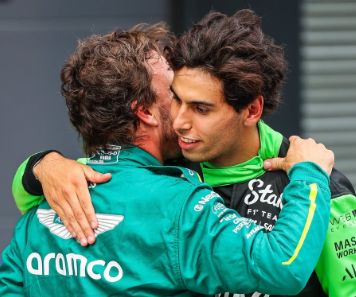 F1“師弟コンビ”が魅せた！アロンソとボルトレート、予選好位置に並ぶ記念ショットが話題